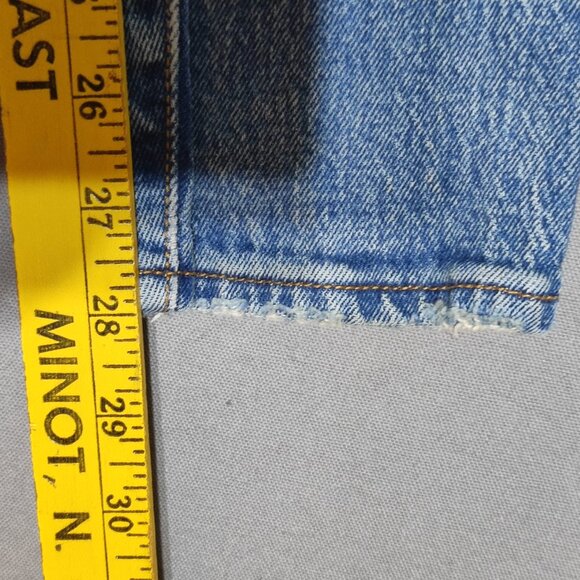 Levi's Wedgie jeans women's size W27 denim blue colour high-rise classic denim - Picture 14 of 16